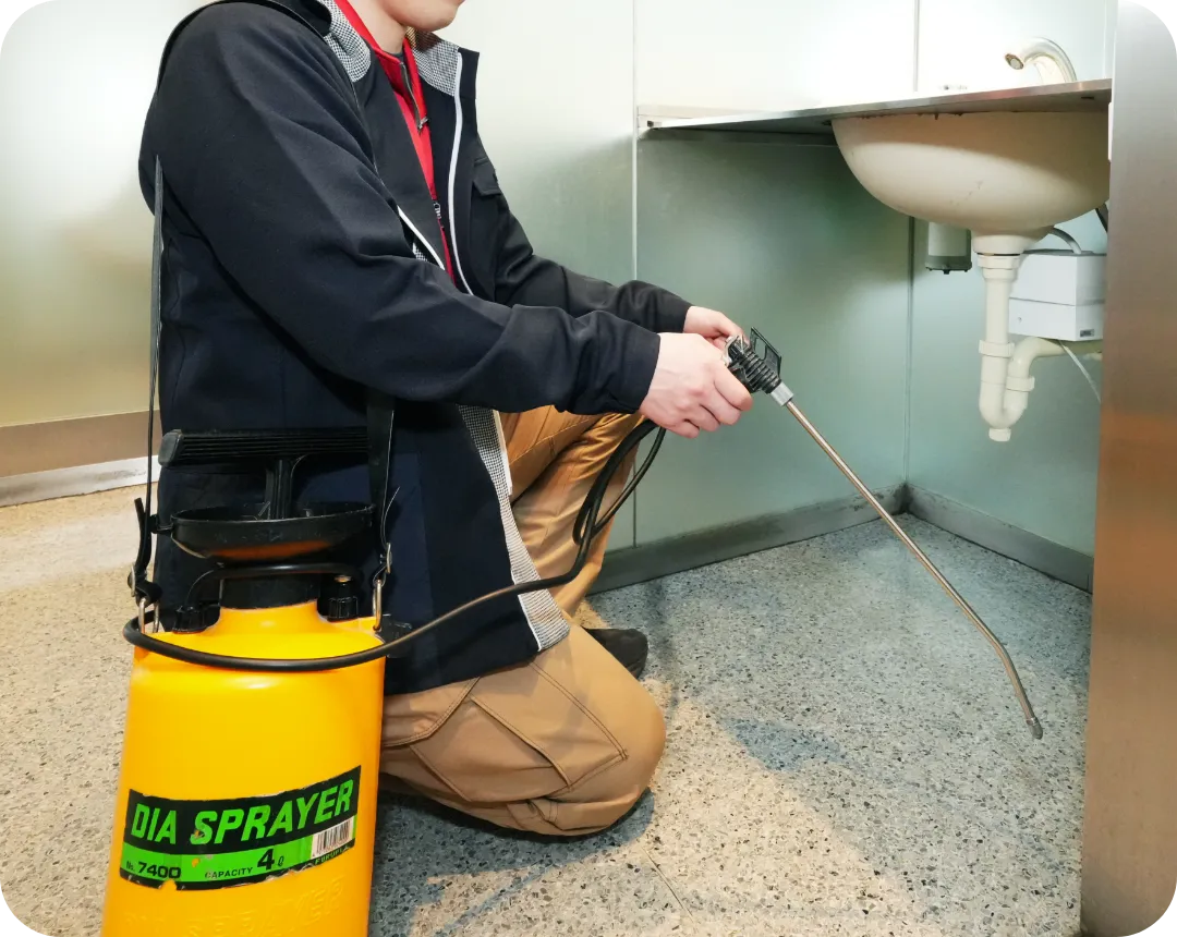 殺虫・殺鼠・消毒のイメージ