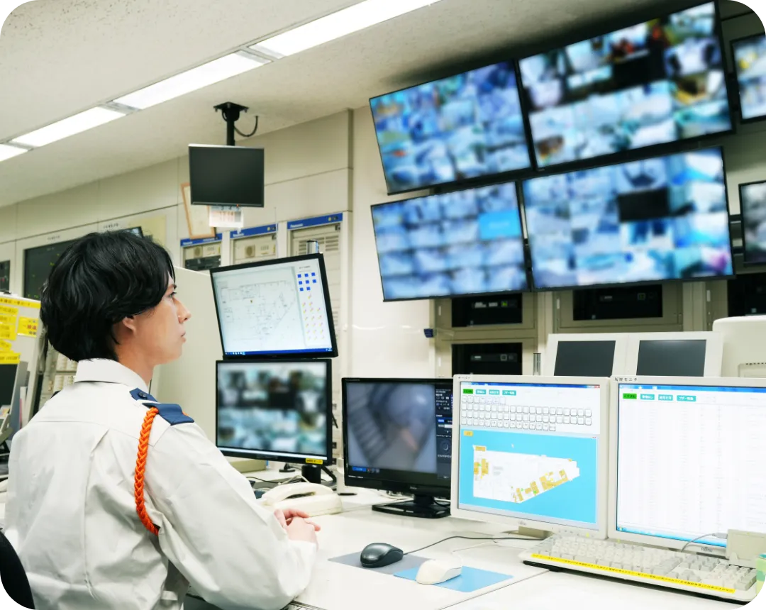 AI警備のイメージ