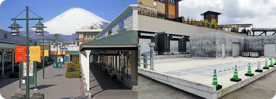 御殿場プレミアム・アウトレットの実績イメージ