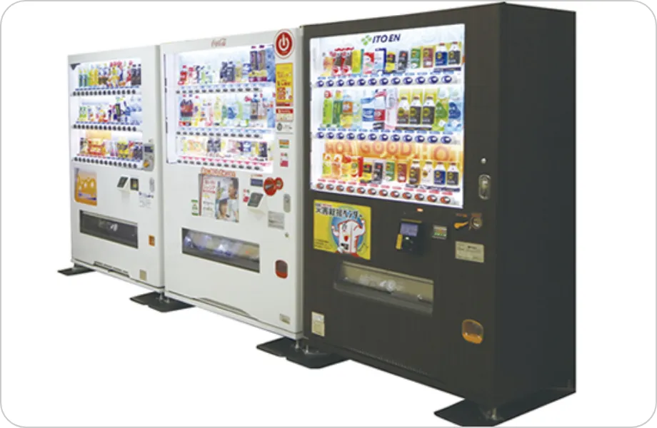 自動販売機の設置イメージ