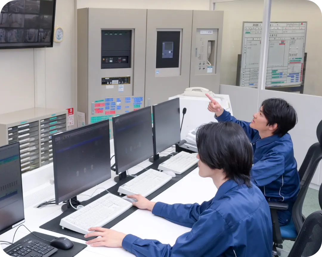 地域冷暖房運転管理のイメージ