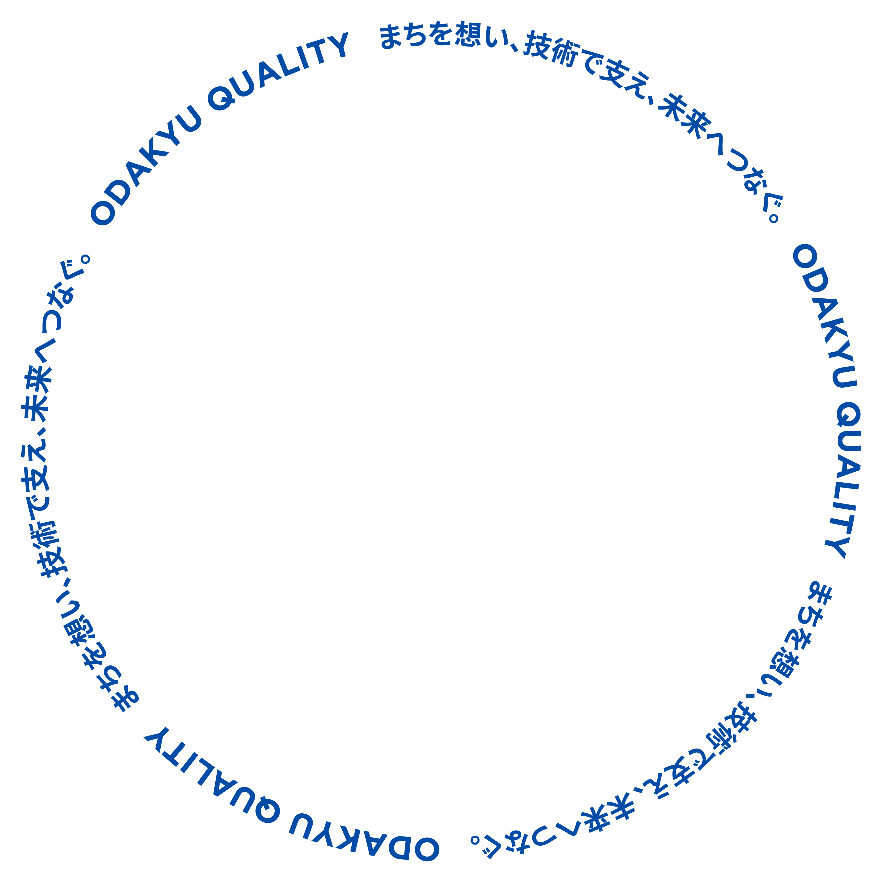 ODAKYU QUALITY まちを想い、技術で支え、未来へつなぐ。