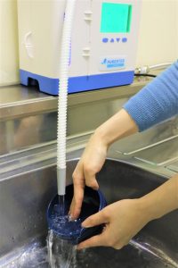 新型コロナウイルス対策！微酸性電解水の生成装置「ピュアスターミュー 